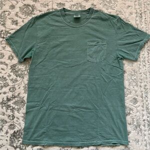 Comfort Colors Green Pocket T-Shirt